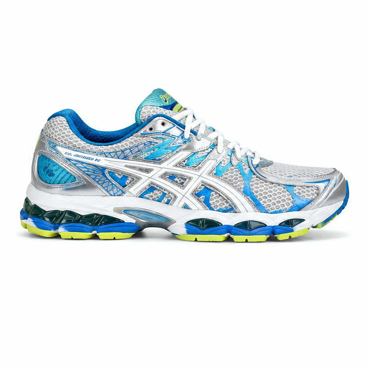 Asics Gel Nimbus Bleu Et Jaune