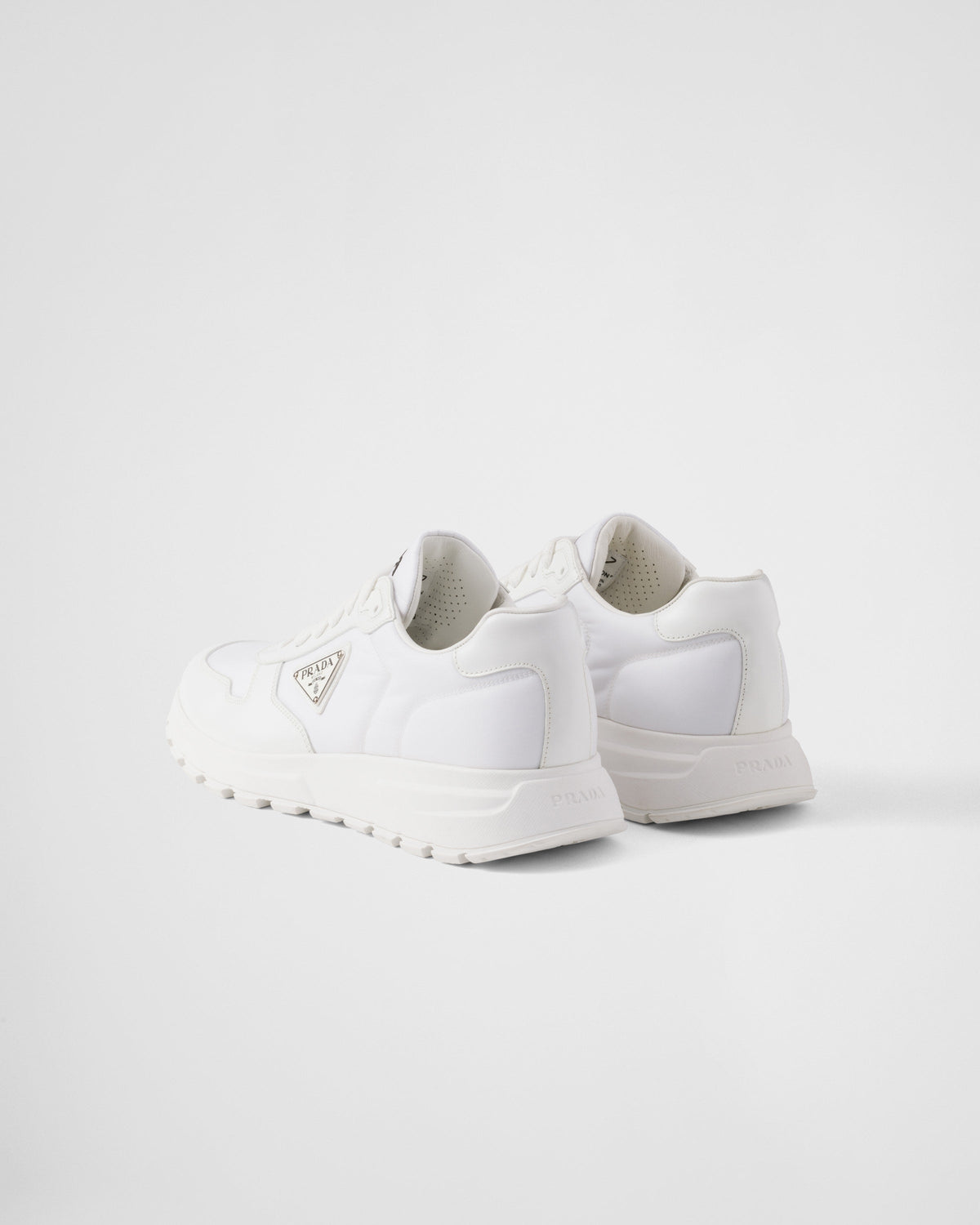 Prada Cuir Brossé Blanc