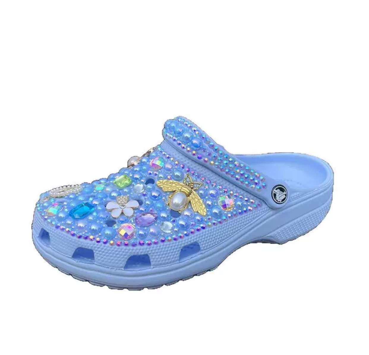 Crocs déjà personnalisé bleu !