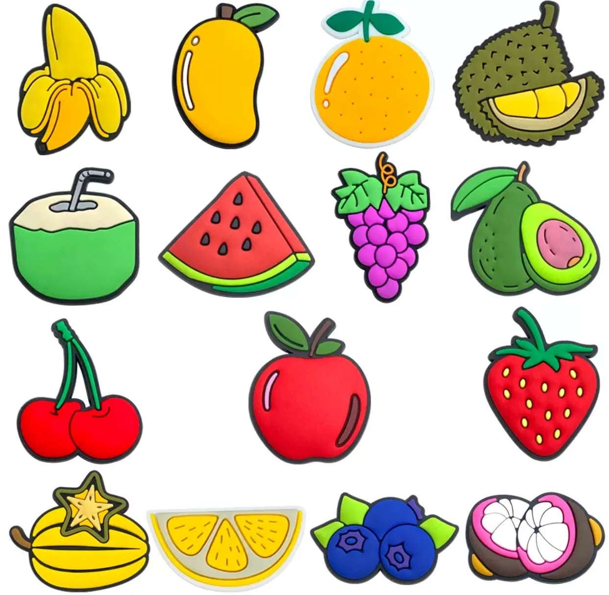 Lot de pins fruits !