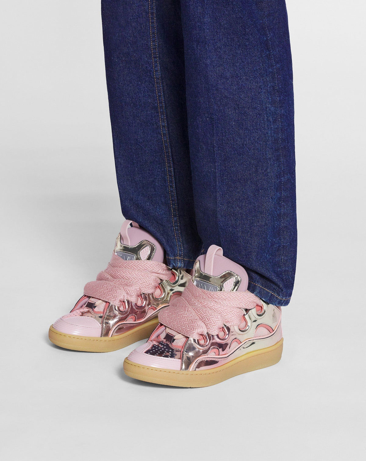 LANVIN METALLIC DUSTY ROSE