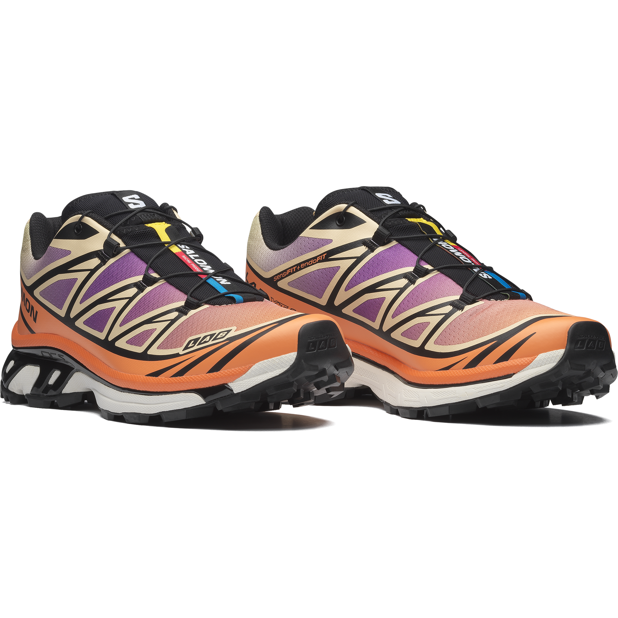 Salomon XT6 Black Almond Cream